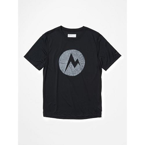 Marmot Clothes Black NZ - Transporter T-Shirts Mens NZ9504831